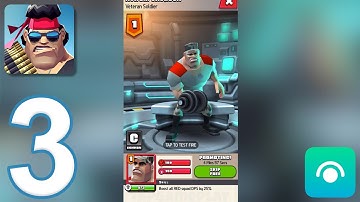 RAID HQ - Gameplay Walkthrough Part 3 - Cold And Steel: Stages 1-2 (iOS, Android)