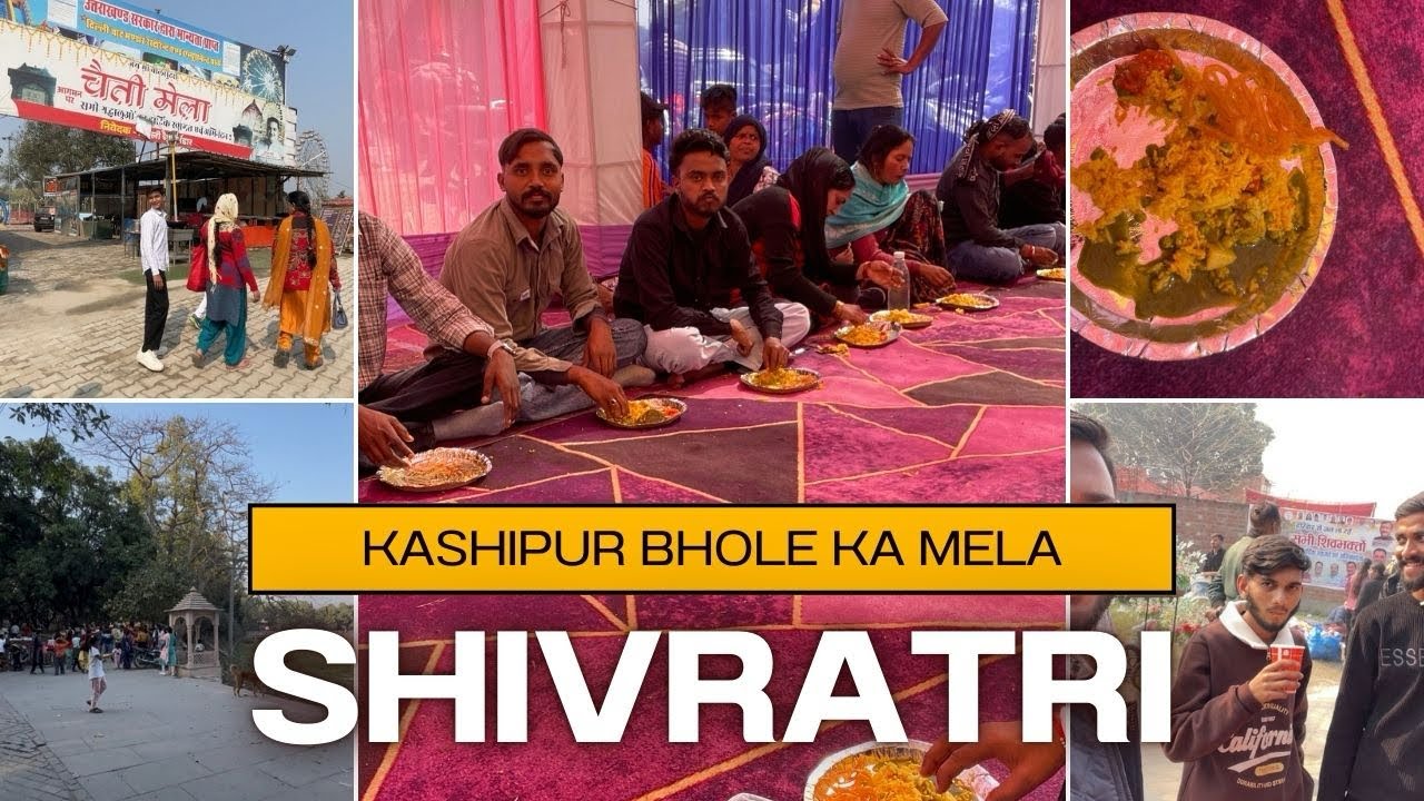 Kashipur Shivratri🔱 mela 🎡bhaiyo ke sath 