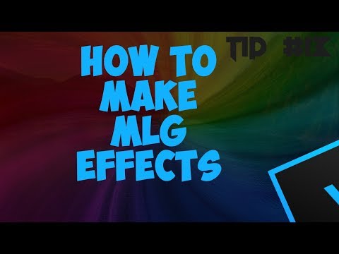 How to make MLG effects | Sony vegas 15 | Tip #13