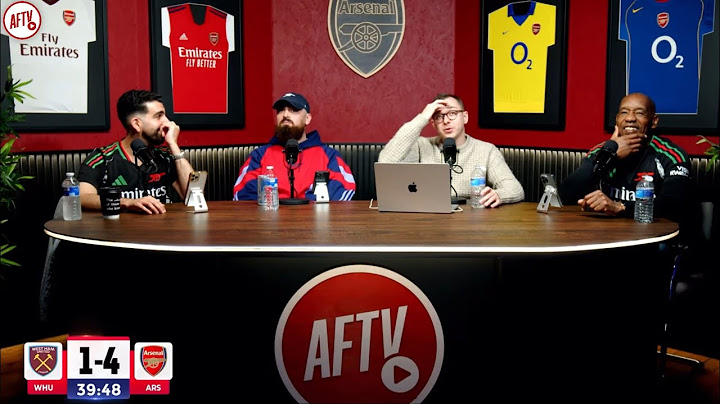 West Ham 2-5 Arsenal GOAL REACTIONS