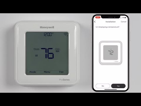 How to set up your Honeywell Home T5 or T6 Pro Smart Thermostat - Resideo