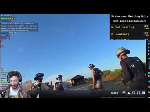Ice Poseidon: Hunger Games 100K Prize to One Winner (Day 1)