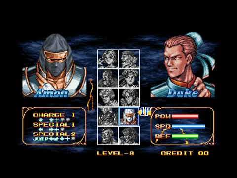 Double dragon neogeo unlock Duke and Shuko [1080p 60fps] 