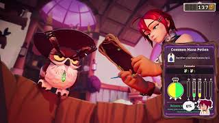 Potionomics RAW Gameplay no Commentary Part 2 (Voice Update & All Love Mode) #indiegame