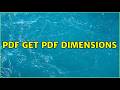 PDF get PDF dimensions
