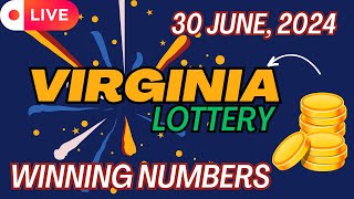 Virginia Day Lottery Results For - 30 Jun, 2024 - Pick 3 - Pick 4 - Pick 5 - Powerball - Cash4Life
