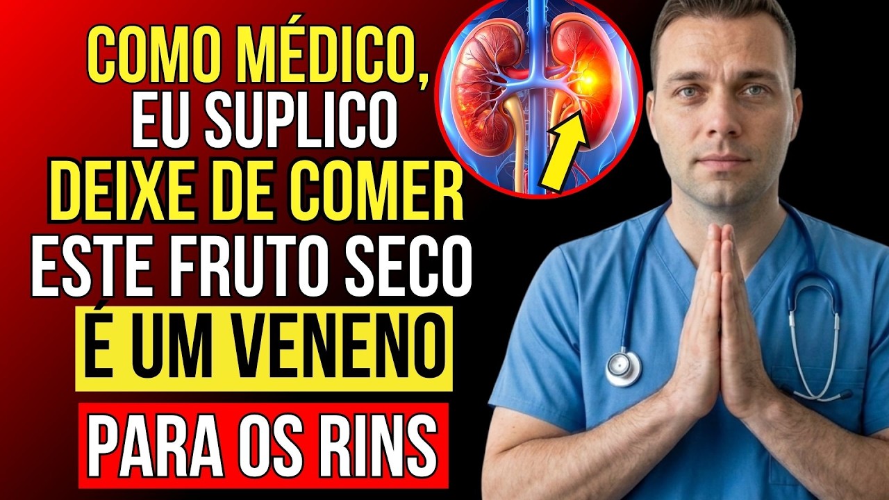 APÓS OS 60: 5 FRUTOS SECOS QUE DESTROEM SEUS RINS — E 6 QUE OS PROTEGEM