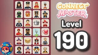 Connect Master — Level 190 hard Walkthrough & Solution 🧩✨ 