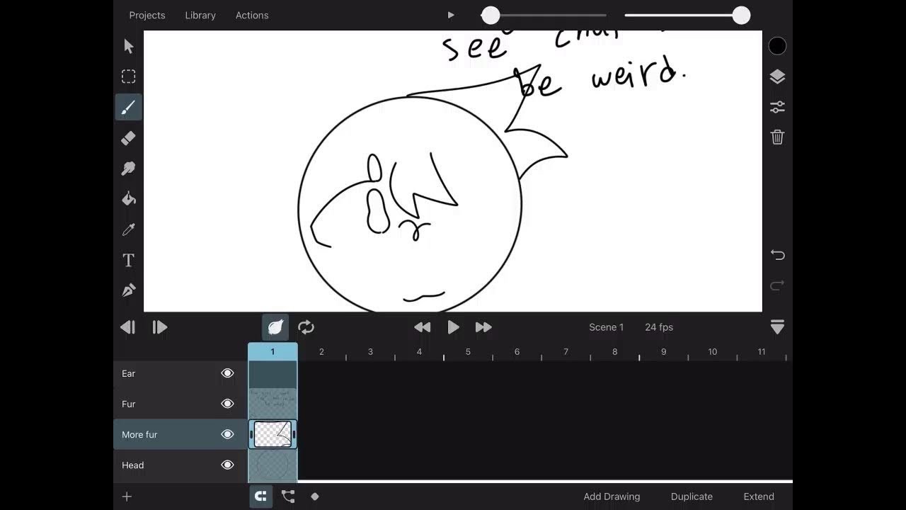 animating for a little bit :) - YouTube