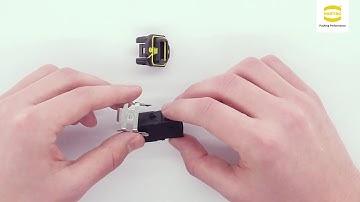HARTING Han® 1A Locking lever Assembly instruction