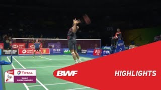 TOTAL BWF World Championships 2018 | Badminton MS - R1 - Highlights