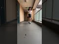 女子高生の靴で.. / Giantess high school girl