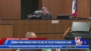 Erika Kirk makes new filing in Tyler Robinson case, demands transparency