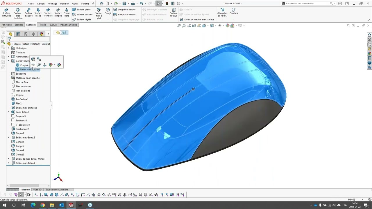 How To Design Organic Shapes In Solidworks