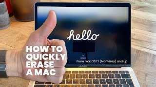 Quickly Delete Everything from a Mac Computer
