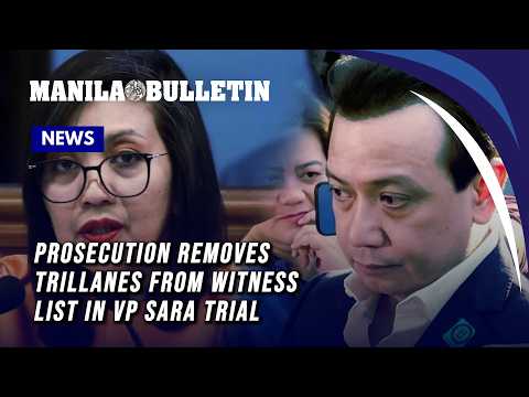 Prosecution removes Trillanes from witness list in VP Sara trial