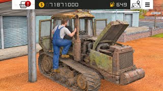 Restored an Old Tractor & Completed Farming!  | Farming Simulator 18 Multiplayer Gameplay #FS18 screenshot 4
