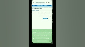 How to track passport status in 1 minute #shortsfeed #shorts #short