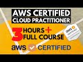 AWS Certified Cloud Practitioner 2021 FULL COURSE for Beginners (2019 Course Updated)