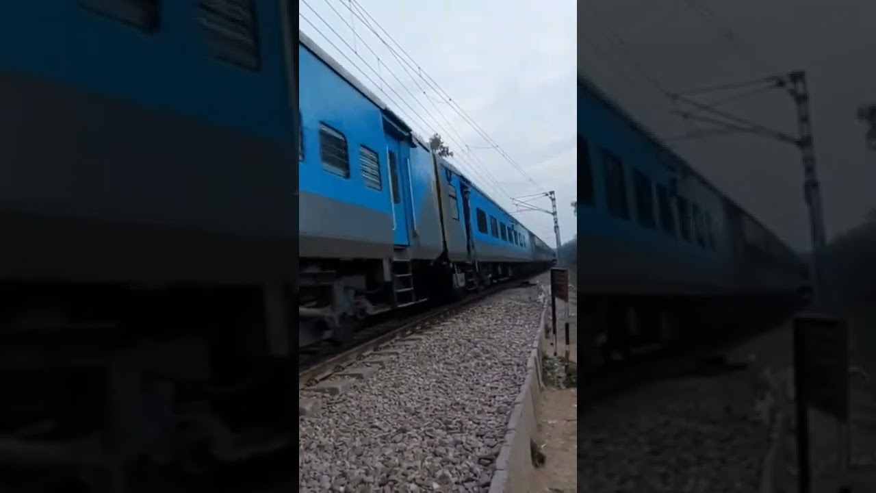 12411 Chandigarh Amritsar Intercity with Gzb WAP5 30164 near SAS Nagar Mohali.. pls subscribe..