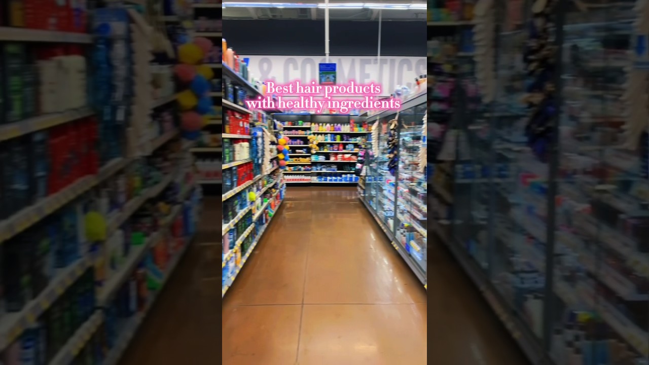 BEST HAIR PRODUCTS AT WALMART! 
