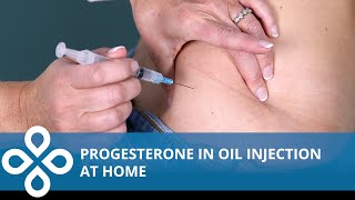 Progesterone in Oil Injection Home Demonstration