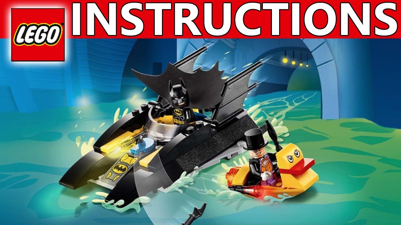 How to Build LEGO 76158 Batboat The Penguin Pursuit!  | LEGO DC Instructions