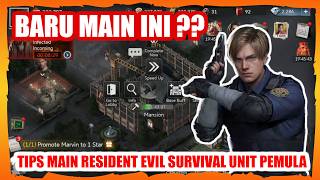 RESIDENT EVIL SURVIVAL UNIT PLAYING TIPS FOR BEGINNERS IN INDONESIA screenshot 5