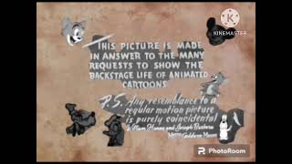 Opening To MGM TOM and JERRY CARTOON DAVID and BATHSHEBA (1951)