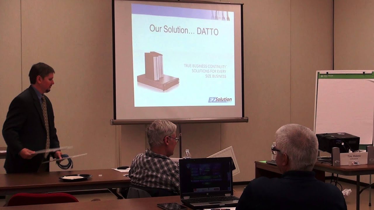 Backup and Disaster Recovery Solutions Seminar by EZSolution Corp