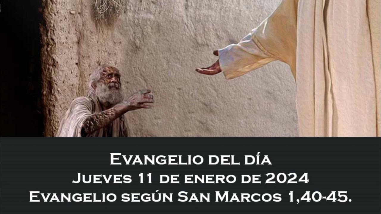 Evangelio del jueves 11 de enero de 2024 YouTube