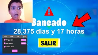 Baneé a Streamer USANDO HACKS De Nuevo En Directo