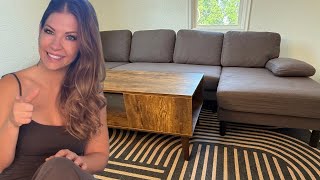 U-Shaped Sectional Sofa Couch with Double Chaise | Modern Modular Living Room Sofa