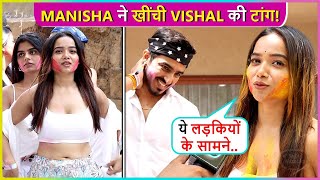 Manisha Rani Says Holi Party Is Waste Of Time, Plays With Her Bestfriend Vishal |  AnVi Ki Raasleela