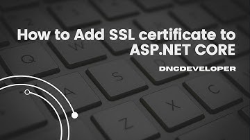 HOW TO ADD SSL CERTIFICATE TO ASP.NET CORE | DNCDEVELOPER #shorts #youtubeshorts #aspdotnetcore