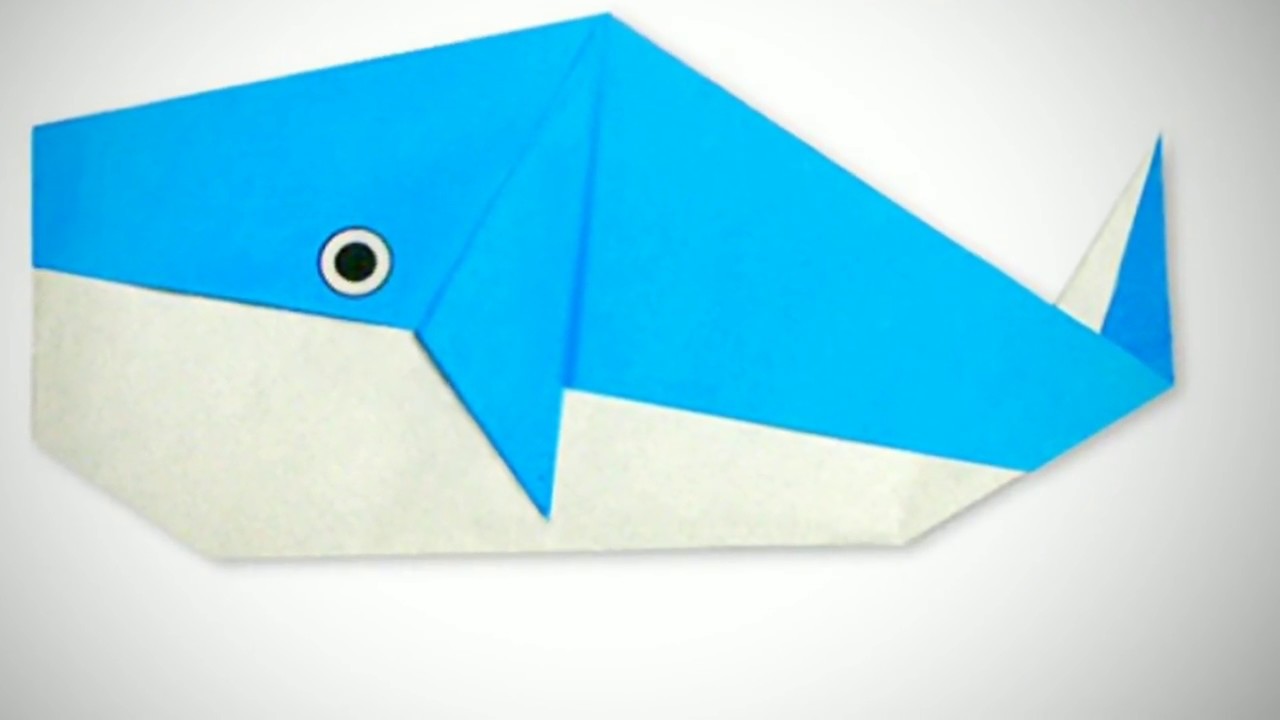 ORİGAMİ WHALE(Origami Balina) YouTube