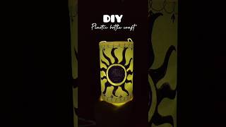 Diy lamp from waste plastic bottle | plastic bottle crafts ideas#plasticbottlecraft#craft#lamp#diy