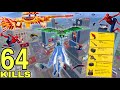 64 Solo Kills MY NEW SEASON BEST SPIDERMAN GAMEPLAY 