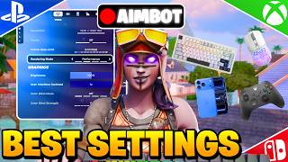 *NEW* Best Controller SETTINGS + Sensitivity For Fortnite Chapter 7 Season 3! (PS4/PS5/XBOX/PC)