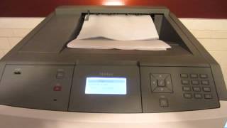 Lexmark T654dn 55PPM Demo