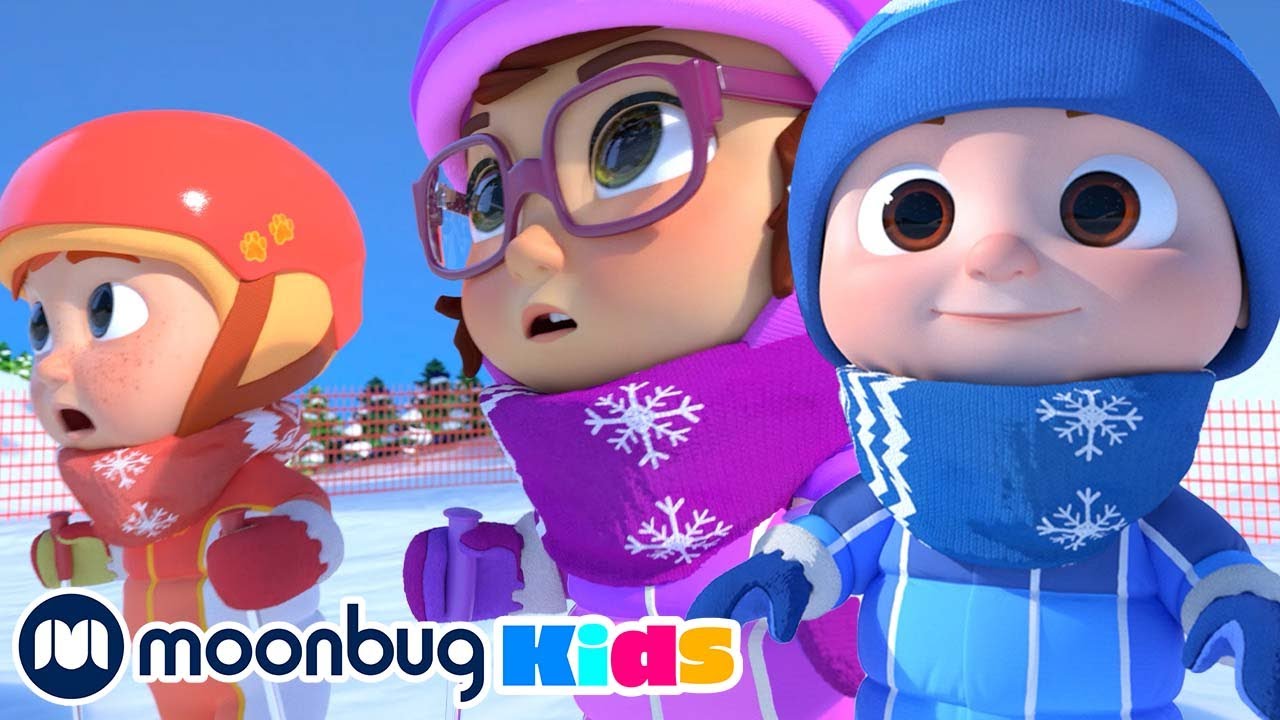 Ski Song Nursery Rhymes & Kids Songs YouTube