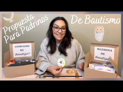 Video: ¿Qué se les da a los padrinos por un regalo de bautismo?