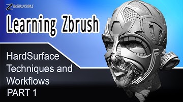 Learning Zbrush Hard Surface Part 1