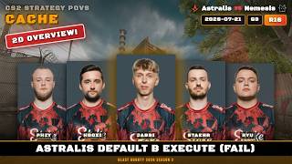 Astralis Default B Execute (fail) - Cache G3R16 | Astralis | BLAST Bounty 2026 Season 2 | CS2 POV...