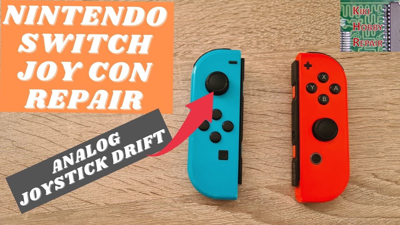 Nintendo Switch Joy Con Repair Analog Joystick drift An easy one
