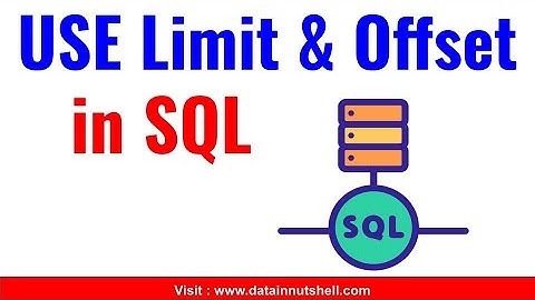 Предел и смещение в SQL