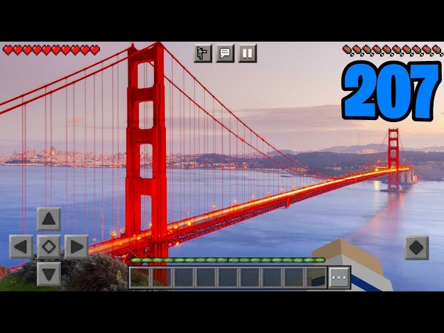 Jogador faz impressionante ponte em Minecraft
