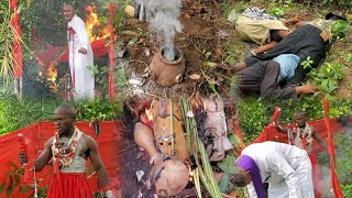 Shrine battle between the bandits native doctor and Prophet Austine: the kidnapp rescue mission