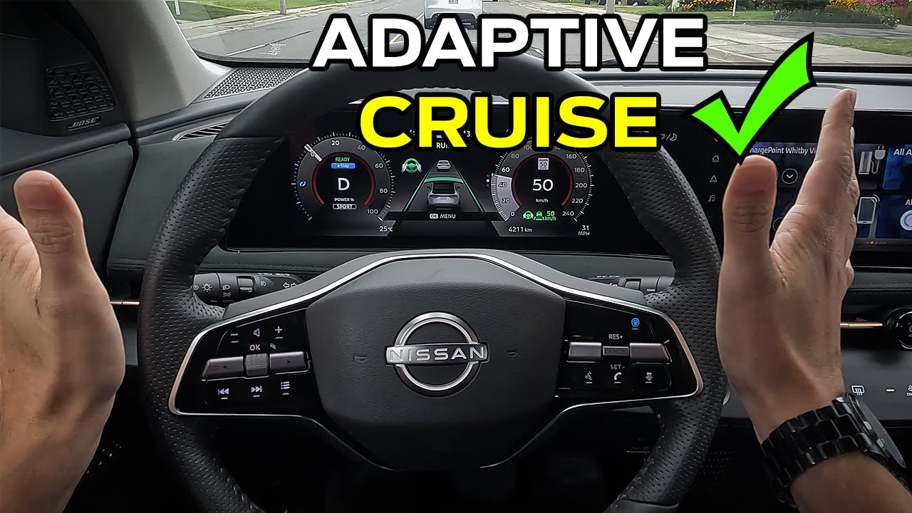 How to Use Cruise Control in the Nissan Ariya and Understanding the EV Gauges