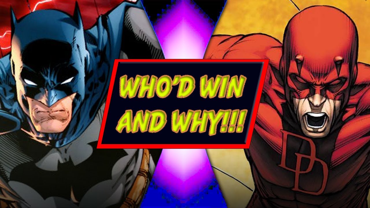 Daredevil Vs Batman Who Would Win